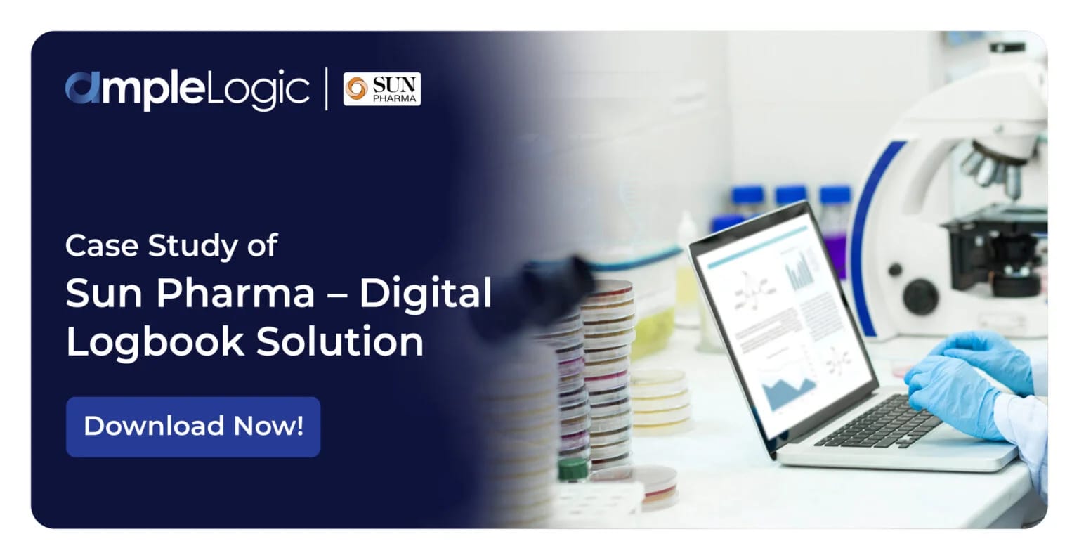 Case Study of Sun Pharma – Digital Logbook Solution