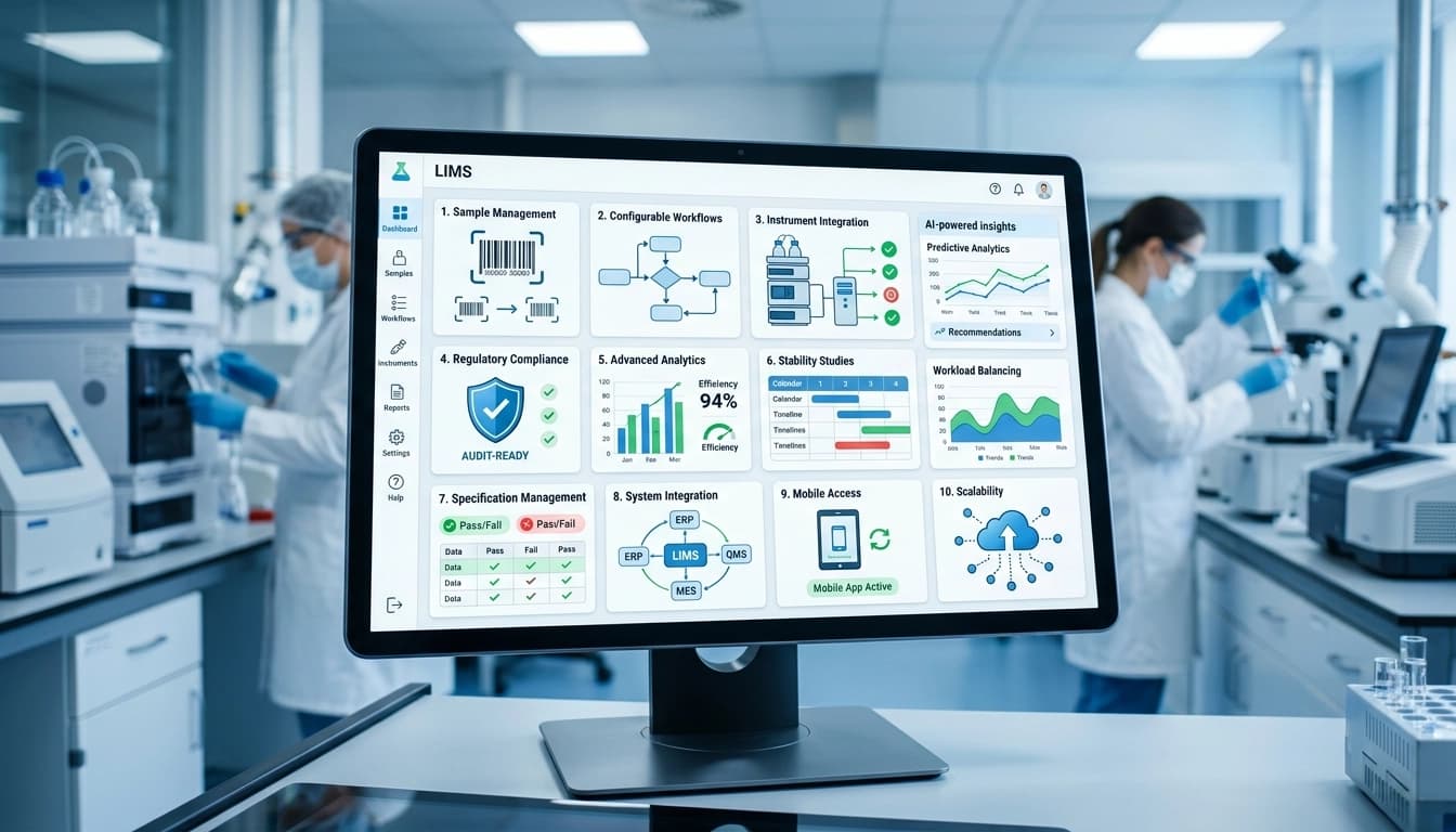 10 Must-Have Features for Your Ideal LIMS Software