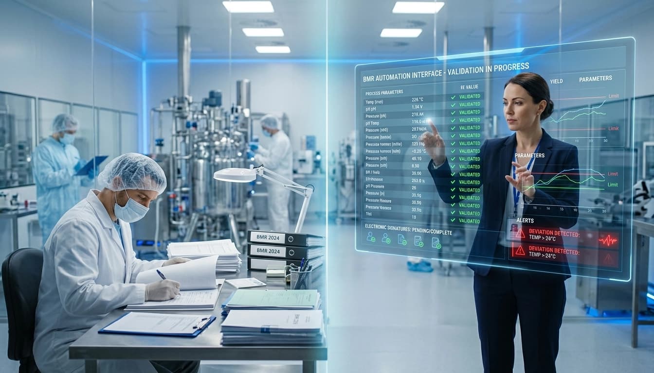 From Manual to Automated: Enhancing BMR Validation in Pharma