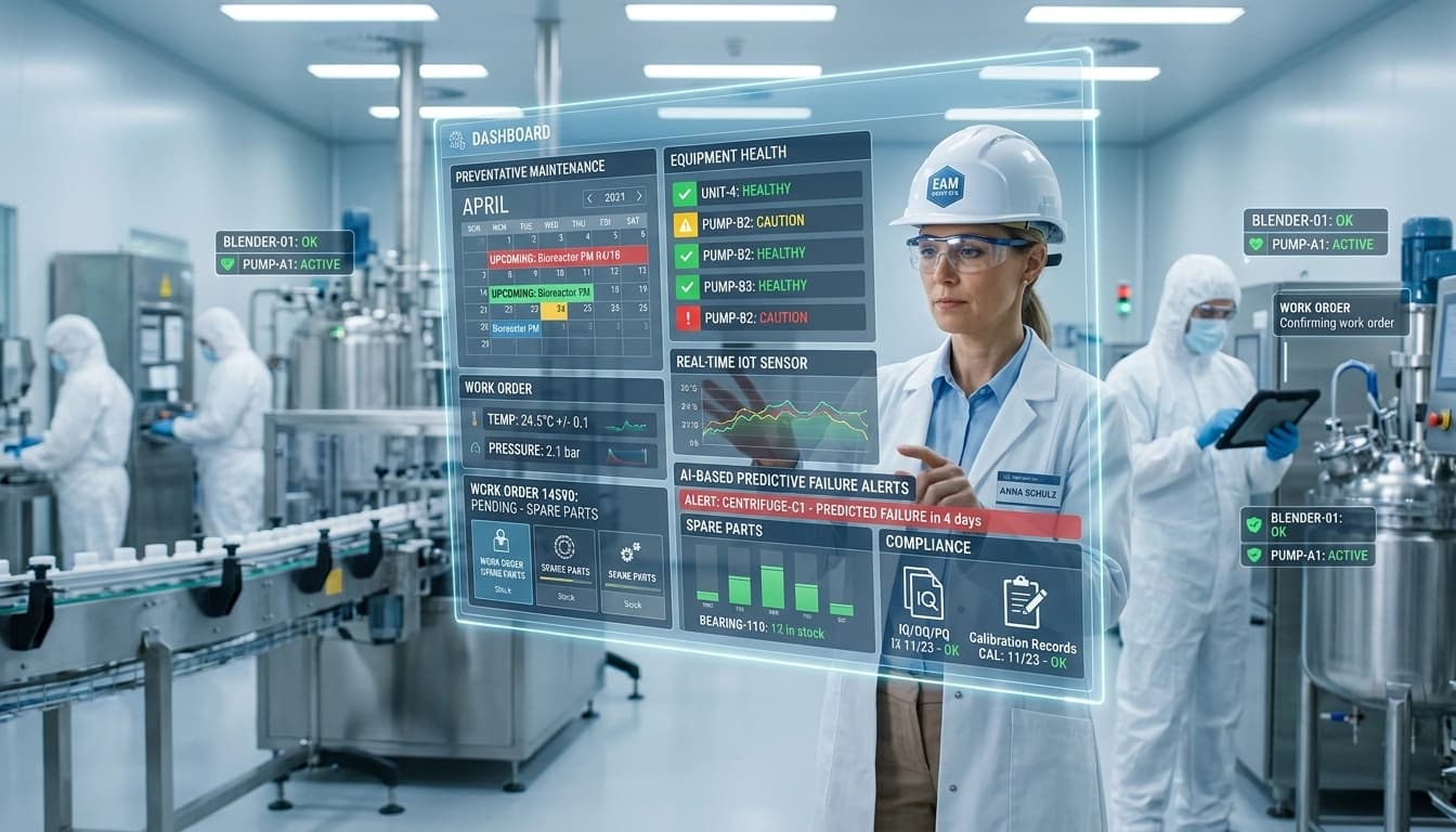 Streamlining Pharmaceutical Operations: The Impact of Enterprise Asset Management Software