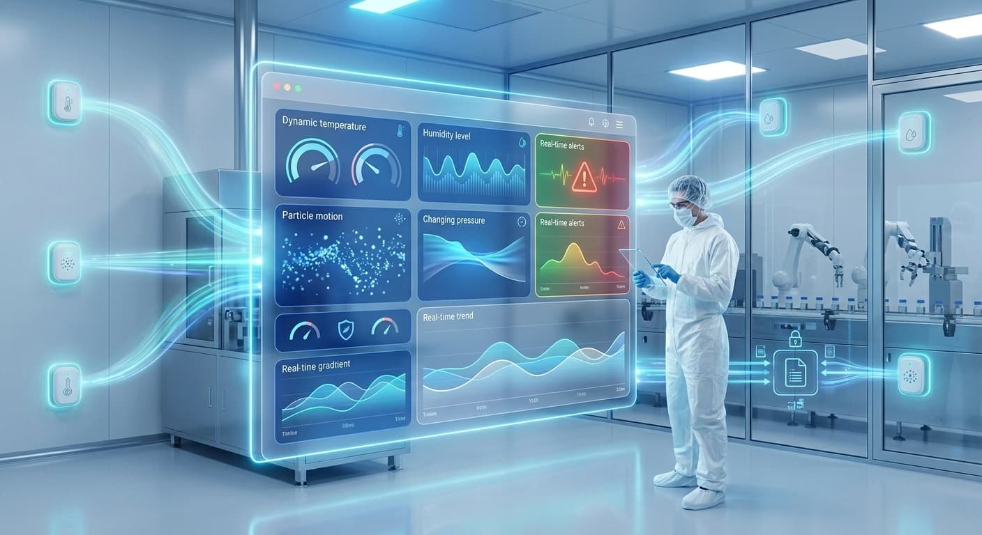 Surveillance continue de l'environnement à l'aide du BMR dans la fabrication pharmaceutique