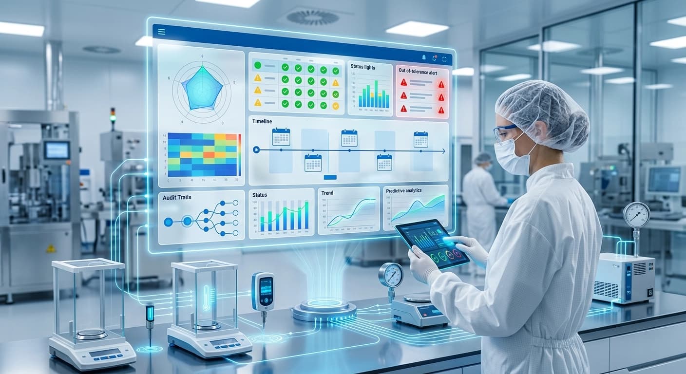 Logiciel de gestion de l'étalonnage de nouvelle génération : révolutionner la maintenance et la précision