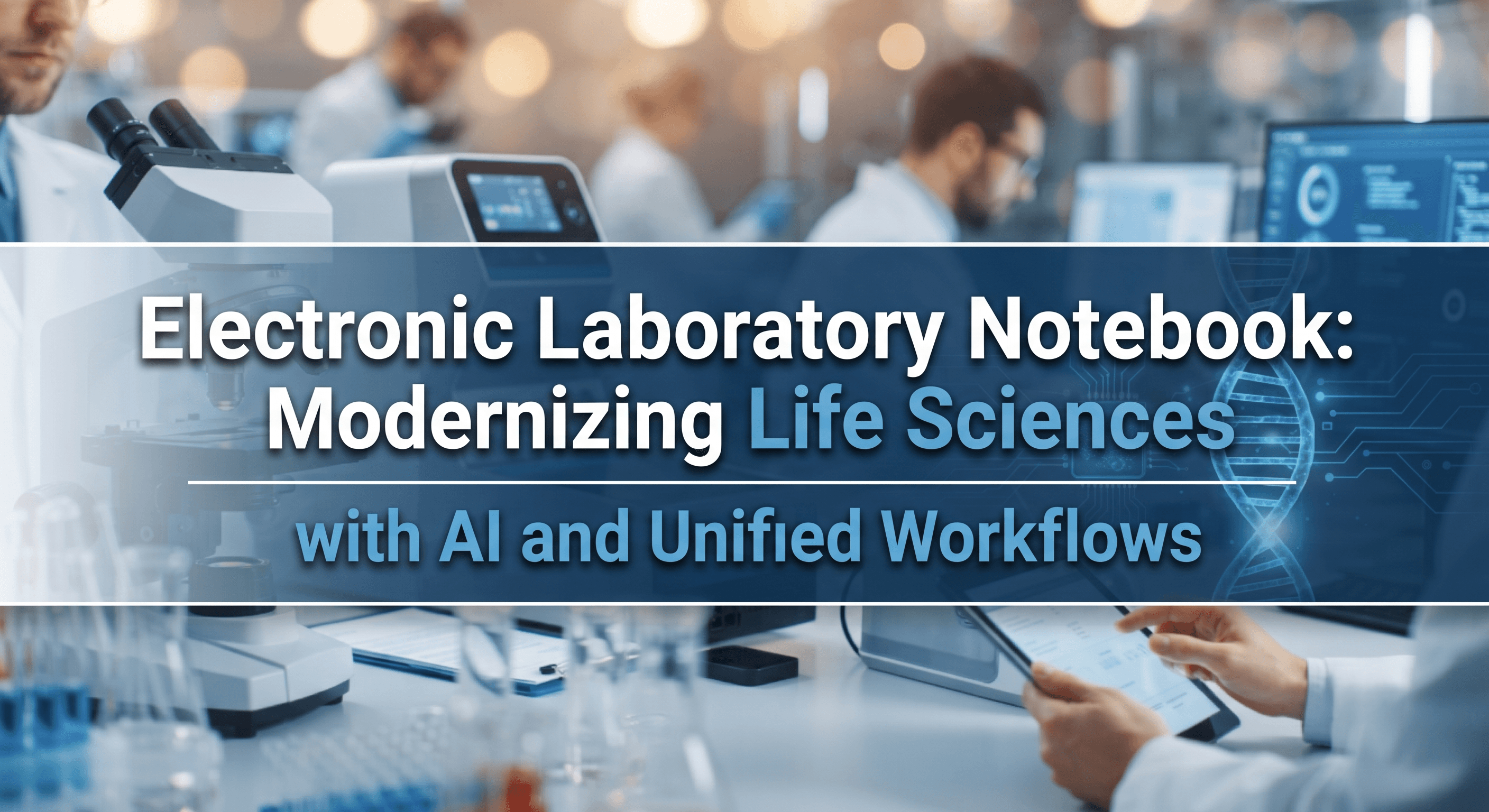 Electronic Laboratory Notebook: Modernizing Life Sciences with AI and Unified Workflows