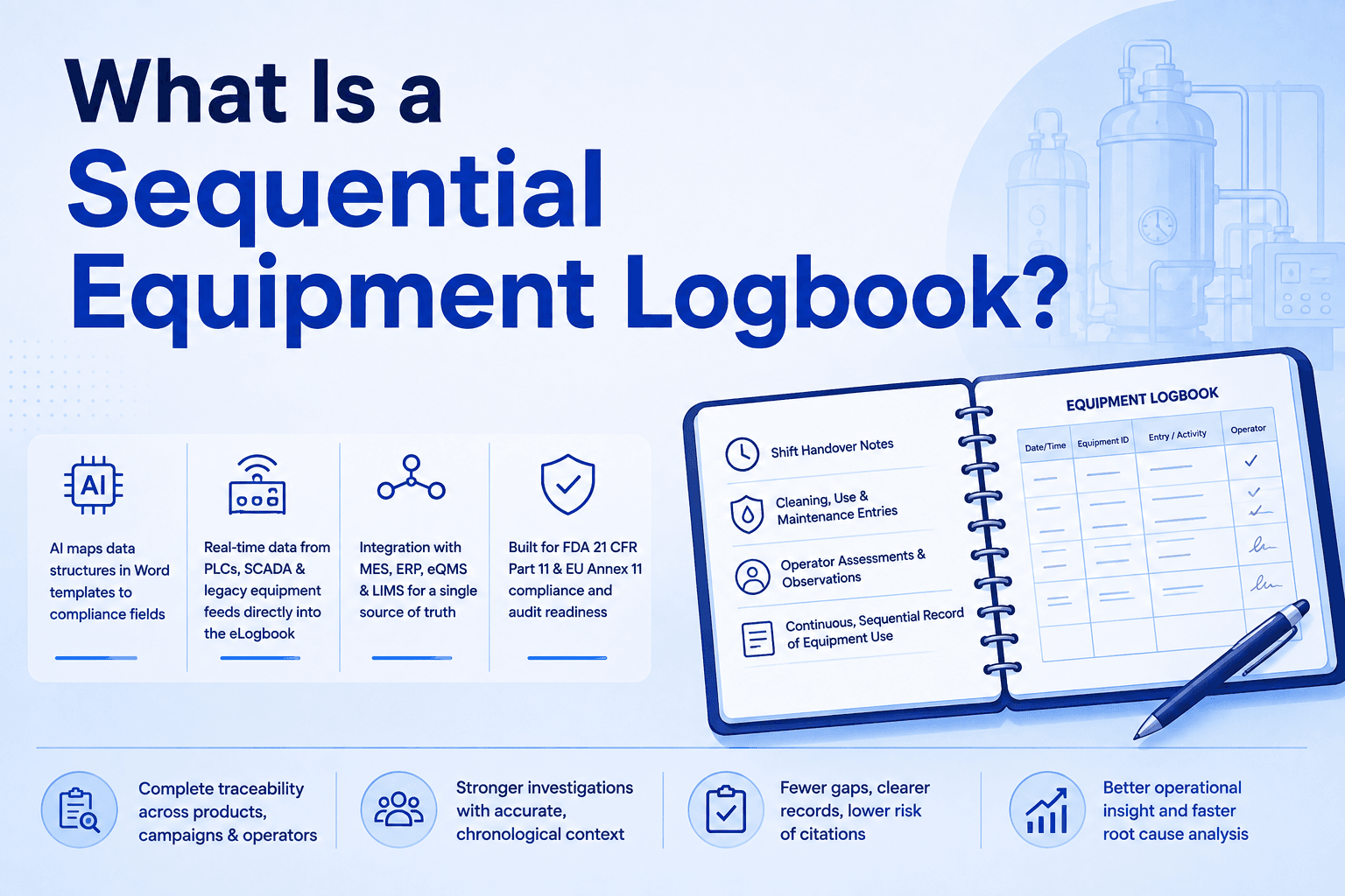 Understanding the Importance of Equipment Sequential Logbooks in Life Sciences