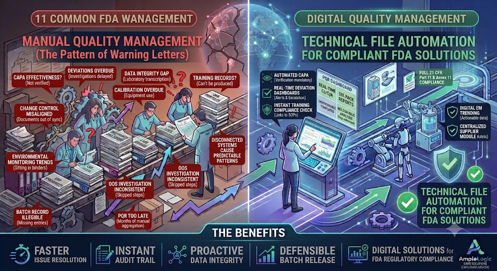 11 Common FDA Warning Letters You Can Avoid With the Right Digital Solutions