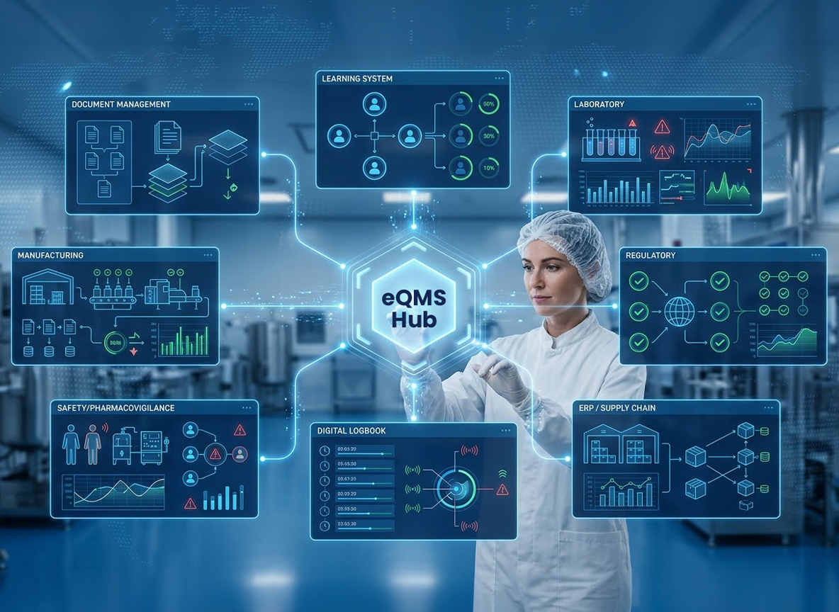 Pharmaceutical laboratory integration workflows