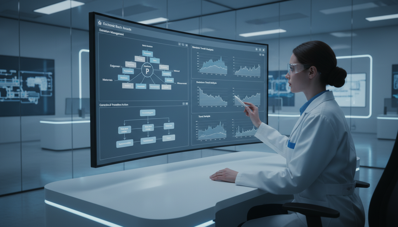 Role of Electronic Batch Records (EBR) Software in Deviation Handling in Pharmaceutical Manufacturing
