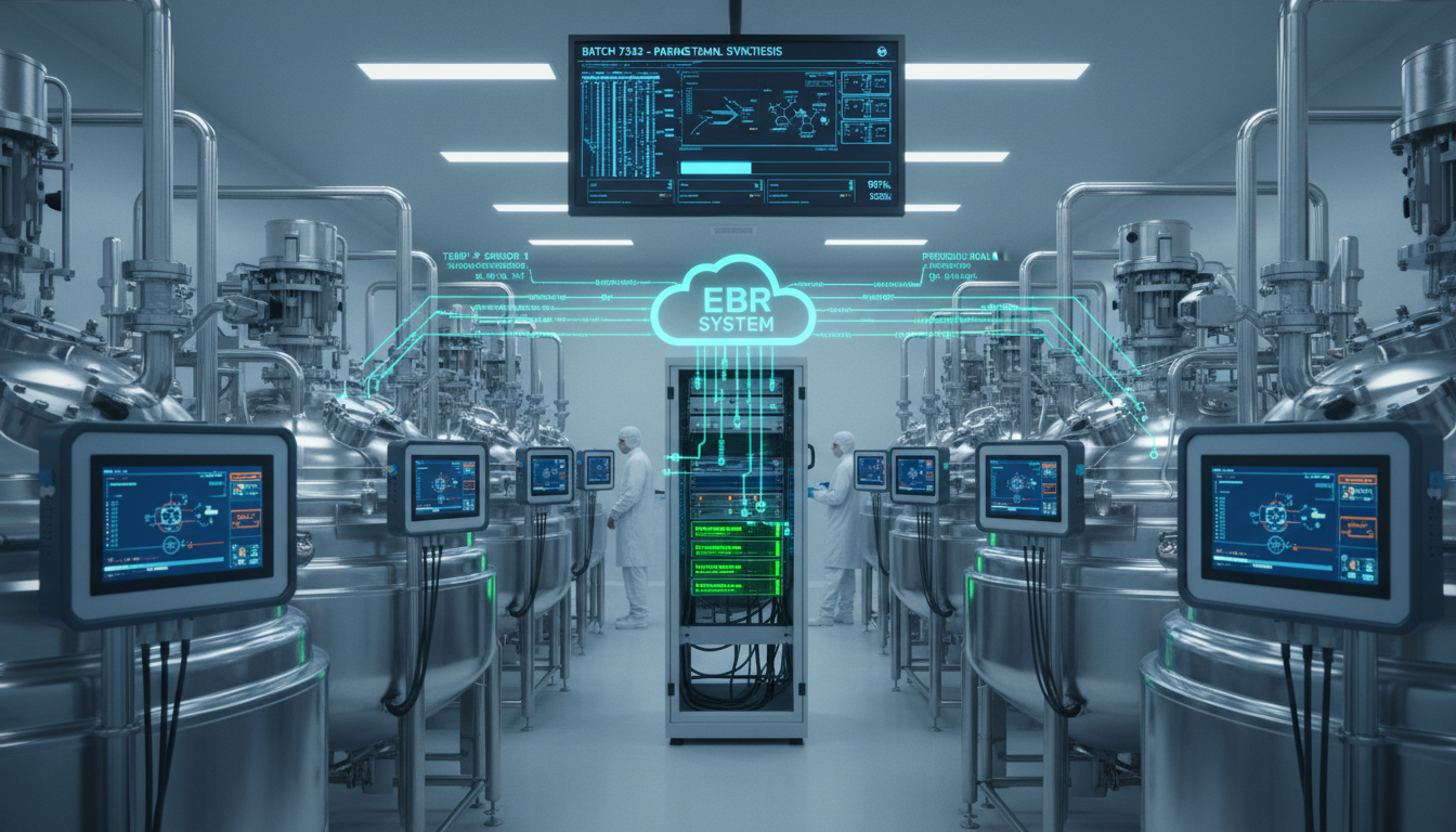 Integration of Electronic Batch Records (EBR) in Equipment Operations
