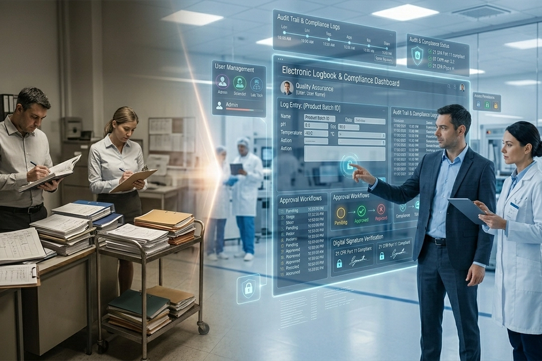 From Paper Logbooks to Fully Digital Operations