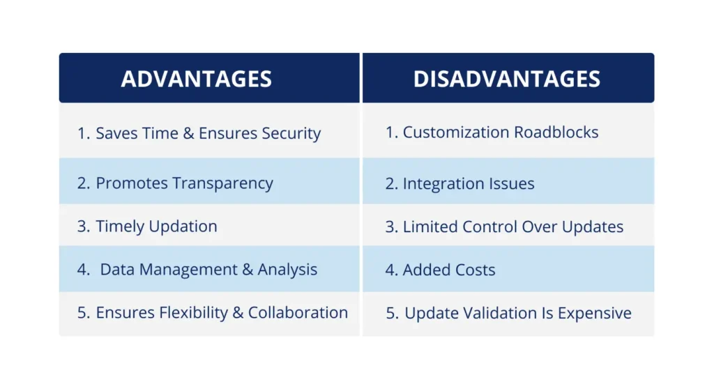 SaaS Advantages and Disadvantages