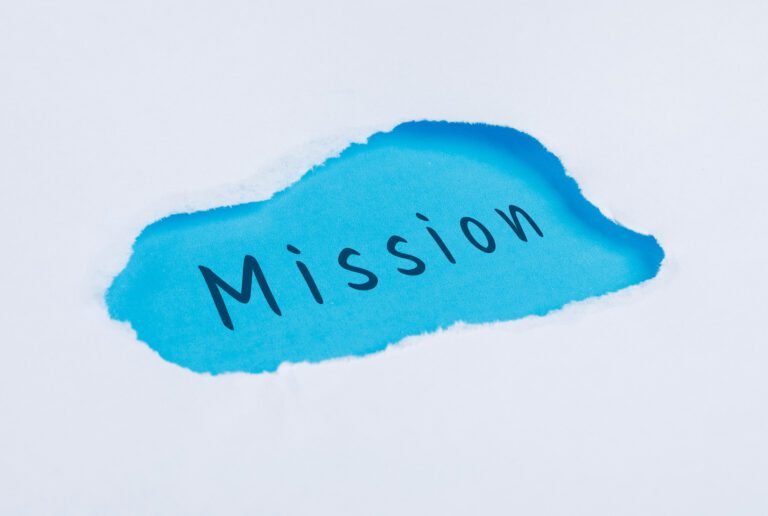 Marketing concept with mission